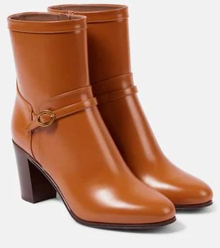 Valentino | Pattie 75 leather ankle boots