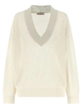 Brunello Cucinelli | Brunello Cucinelli Net Knitted Sweater