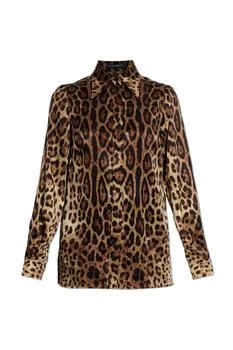 Dolce & Gabbana | Dolce & Gabbana Leopard Printed Shirt