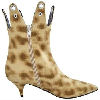 Burberry | Burberry - Women
s Jermaine Print Eyelet Ankle Boots