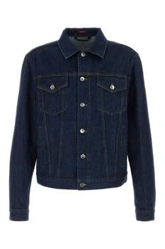 Gucci | Gucci Logo Buttoned Denim Jacket