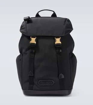 Tom Ford | Leather-trimmed backpack