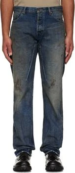 Rick Owens | Blue Concordians Kurdt Jeans