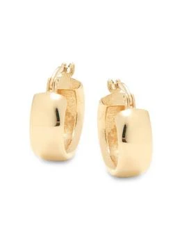 Saks Fifth Avenue | 14K Yellow Gold Huggie Earrings