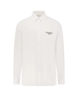Givenchy | Givenchy Logo Embroidered Long-Sleeved Shirt