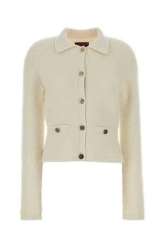Gucci | Gucci Bouclé Polo Cardigan