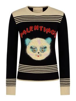 Valentino | Valentino Animal Patterned Crewneck Jumper