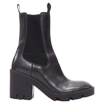 Burberry | Daniel Lee Stride Leather Chunky Heel Boots