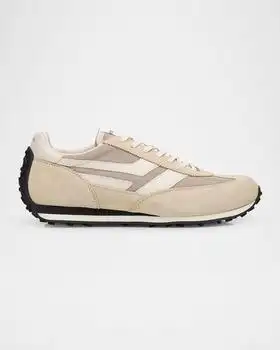 Tom Ford | Men's Mick Tech Fabric and Suede Sneakers