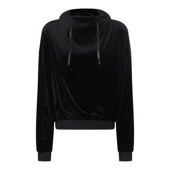 Tom Ford | Tom Ford Zip Detailed Velvet Hoodie