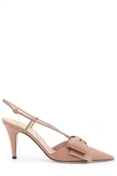 Valentino | Valentino Bowow Pointed Toe Pumps