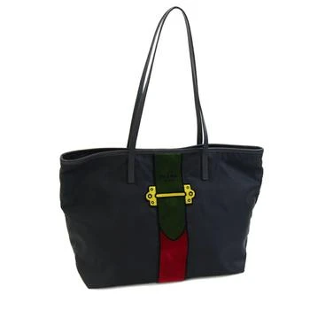 Prada | Nylon Leather Tote Bag (Pre-Owned)