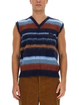 ETRO | Etro Striped V-Neck Vest