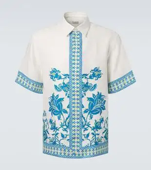 ETRO | Floral linen shirt