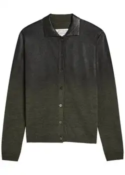 MAISON MARGIELA | Coated wool-blend cardigan