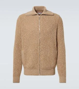 Brunello Cucinelli | Zip-up wool and cashmere cardigan