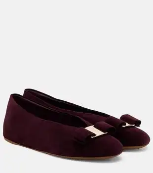 Salvatore Ferragamo | Vanna suede ballet flats