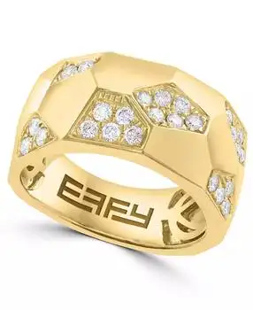 Effy | Diamond Ring (3/8 ct. t.w.) in 14k Yellow Gold