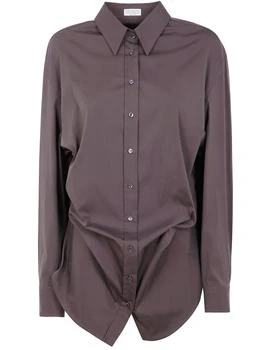 Brunello Cucinelli | Brunello Cucinelli Long-Sleeved Buttoned Shirt
