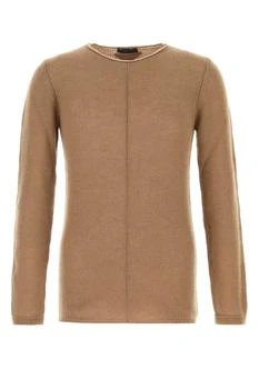 Prada | Prada Long-Sleeve Crewneck Knit Sweater