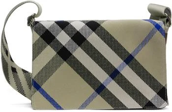 Burberry | Beige Check Trench Crossbody Bag