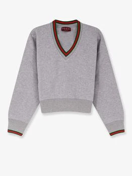 Gucci | Cotton sweatshirt with Web detail