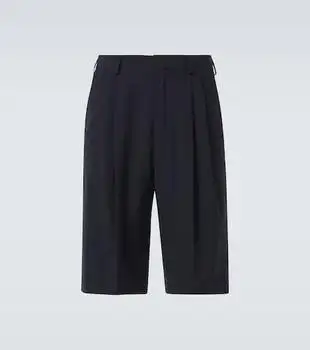 Dries Van Noten | High-rise wool shorts