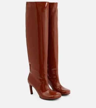 Dries Van Noten | Patent leather knee-high boots