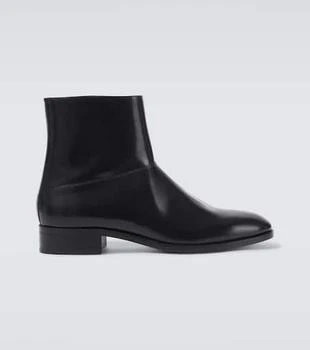 Valentino | VLogo leather ankle boots