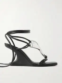 Rick Owens | Cantilever 8 Hydra Leather Sandals - IT36