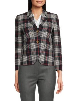 Thom Browne | Tartan Wool Sport Coat