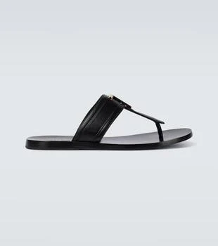 Tom Ford | Leather thong sandals