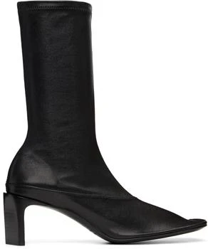 Jil Sander | Black Mid-Calf Boots