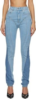Blue Spiral Jeans
