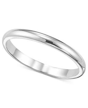Macy's | Women's Ring, 2mm Platinum Wedding Band