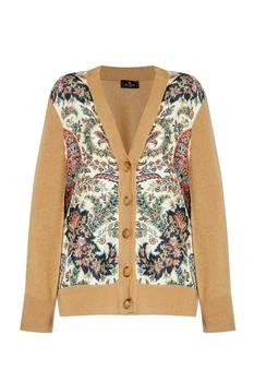 ETRO | Etro Floral Printed Knit Cardigan