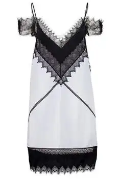 Tom Ford | Tom Ford Lace-Trim Mini Dress