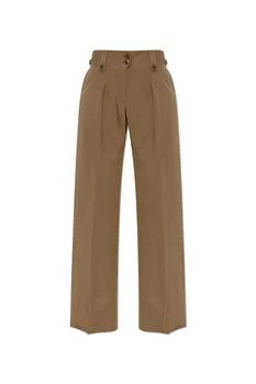 Tom Ford | Tom Ford Pleated Wide-Leg Trousers