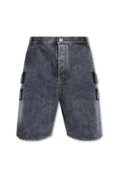 Balmain | Balmain Distressed Denim Shorts