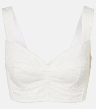 Dolce 
Gabbana | Scalloped bra top