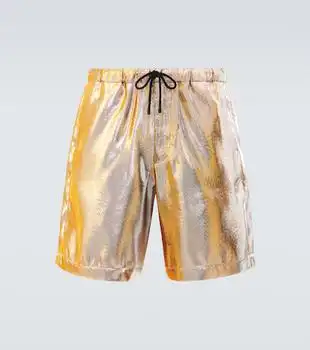 Dries Van Noten | Metallic shorts