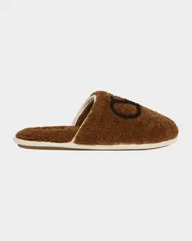 Valentino | Men's Chambre Shearling VLogo Slippers