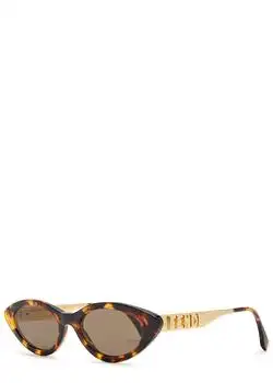 Fendi | Fendigraphy narrow cat-eye sunglasses