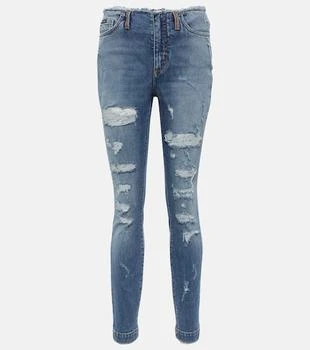 Dolce
Gabbana | Distressed skinny jeans