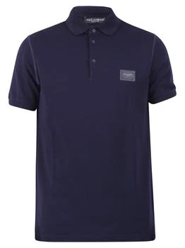 Dolce & Gabbana | Dolce & Gabbana Logo Patch Polo Shirt