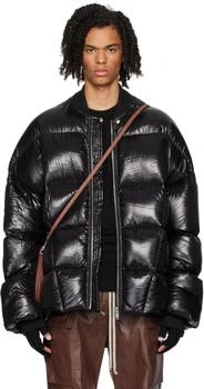 Black Porterville Flight Down Jacket