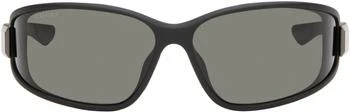 Gucci | Black Lettering Mountain Pack Sunglasses