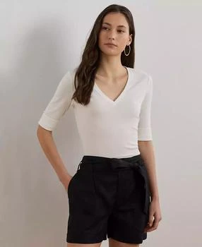 Elbow-Sleeve Top