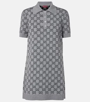 Gucci | GG wool-blend polo dress