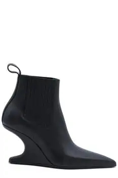 Rick Owens | Rick Owens Pointed Toe Ankle Boots